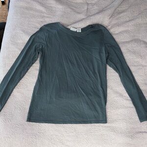 Kenar Blue Long Sleeve Top large